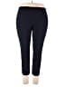 dalia Solid Blue Active Pants Size 18W - photo 1
