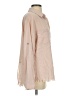 Umgee Pink Tan Long Sleeve Blouse Size S - photo 4