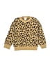 Crewcuts Outlet Animal Print Gold Pullover Sweater Size 4 - 5 - photo 1