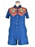 Unbranded Graphic Blue Romper Size XXL - photo 1