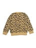 Crewcuts Outlet Animal Print Gold Pullover Sweater Size 4 - 5 - photo 2