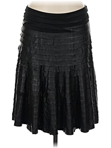 BCBGMAXAZRIA Faux Leather Skirt (view 1)