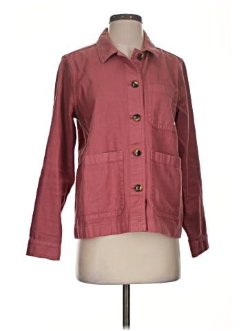Madewell Garment-Dyed Ashwood Chore Coat (view 1)