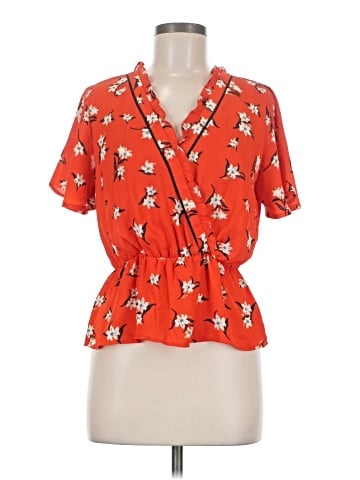 Sienna Sky Short Sleeve Blouse (view 1)