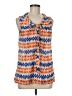 Merona Orange Sleeveless Blouse Size M - photo 1