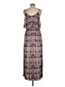 West Loop Print Purple Casual Dress Size M - photo 2