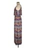 West Loop Print Purple Casual Dress Size M - photo 5
