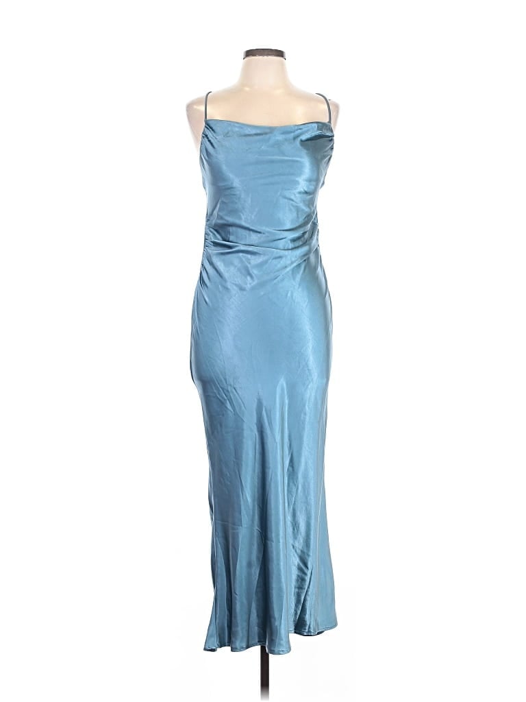 Pre-owned Hello Molly Cocktail Dress In Blue