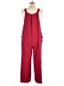 Unbranded Solid Red Jumpsuit Size 1X - photo 2