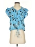 FP One Blue Sleeveless Blouse Size XS - photo 1