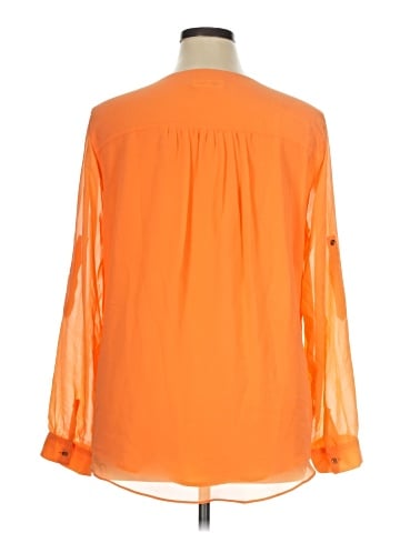 Calvin Klein Long Sleeve Blouse (view 2)
