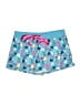 Justice 100% Recycled Polyester Tropical Blue Board Shorts Size 16 - 18 - photo 1