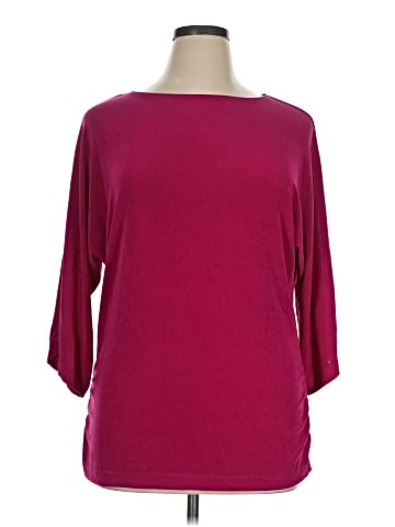 Travelers by Chico's 3/4 Sleeve T-Shirt (view 1)
