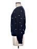 Lucky Brand Hearts Blue Pullover Sweater Size M - photo 5