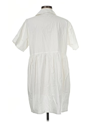 Missguided Short Sleeve Button-Down Shirt (view 2)