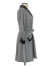 Zara Basic 100% Polyester Houndstooth Gray Casual Dress Size XS - photo 4