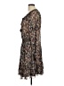 Scully 100% Polyester Paisley Brown Casual Dress Size L - photo 5