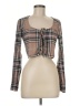 rue21 Brown Long Sleeve Top Size M - photo 1