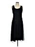 MONORENO 100% Polyester Black Cocktail Dress Size L - photo 1