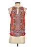 Renee C. Orange Red Sleeveless Blouse Size XS - photo 2