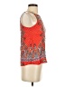 Renee C. Orange Red Sleeveless Blouse Size XS - photo 4