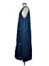 Basic Editions 100% Cotton Stars Blue Casual Dress Size M - photo 5