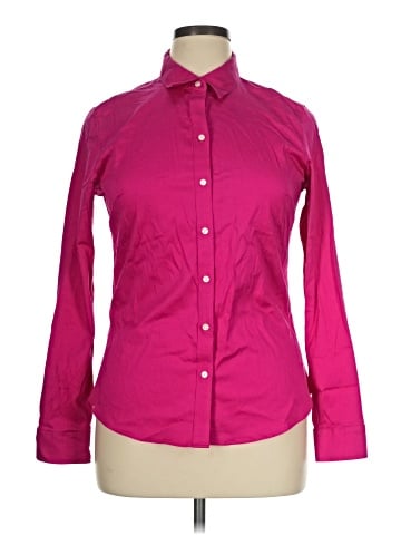 Banana Republic Factory Store Long Sleeve Button-Down Shirt (view 1)