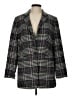 Ann Taylor LOFT Plaid Gray Coat Size 10 - photo 1