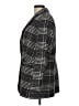 Ann Taylor LOFT Plaid Gray Coat Size 10 - photo 5