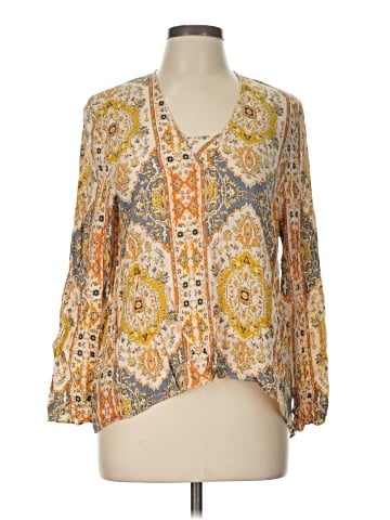 Olivaceous 3/4 Sleeve Blouse (view 1)