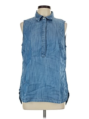 Talbots Sleeveless Button-Down Shirt (view 1)