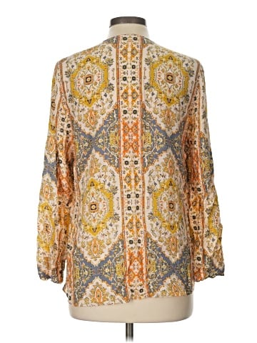 Olivaceous 3/4 Sleeve Blouse (view 2)