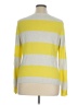Gap 100% Cotton Stripes Yellow Pullover Sweater Size XL - photo 2