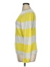 Gap 100% Cotton Stripes Yellow Pullover Sweater Size XL - photo 5