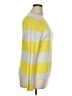 Gap 100% Cotton Stripes Yellow Pullover Sweater Size XL - photo 4
