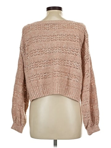 Pink Rose Pullover Sweater (view 2)