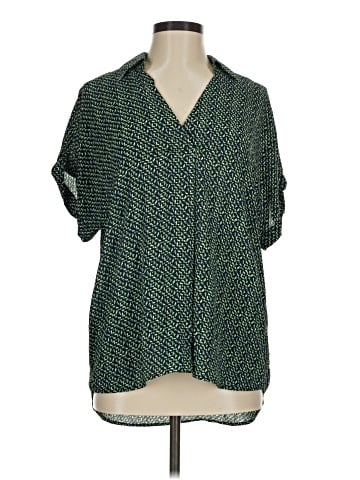 CAbi Short Sleeve Blouse (view 1)