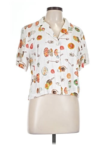 Lisa Says Gah Short Sleeve Blouse (view 1)