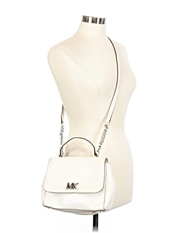 MICHAEL Michael Kors Leather Satchel (view 2)