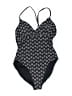 Gap Print Black One Piece Swimsuit Size S - photo 1