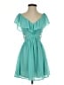Keepsake 100% Polyester Teal Cocktail Dress Size 2 - photo 1
