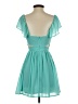Keepsake 100% Polyester Teal Cocktail Dress Size 2 - photo 2