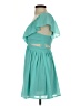 Keepsake 100% Polyester Teal Cocktail Dress Size 2 - photo 5