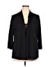 Elementz Black Long Sleeve Top Size XL - photo 1