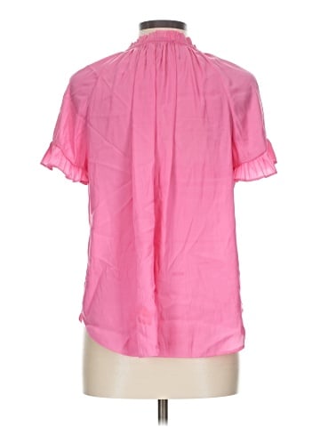 Rose + Olive Short Sleeve Blouse (view 2)