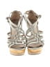 FRYE 100% Leather Gray Heels Size 9 - photo 2