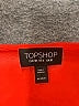 Topshop 100% Polyester Orange Sleeveless Top Size 6 - photo 7