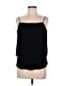 Bailey 44 Argyle Black Sleeveless Blouse Size M - photo 1