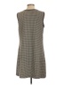 Max Studio Houndstooth Gray Casual Dress Size L - photo 2