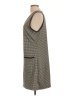 Max Studio Houndstooth Gray Casual Dress Size L - photo 5